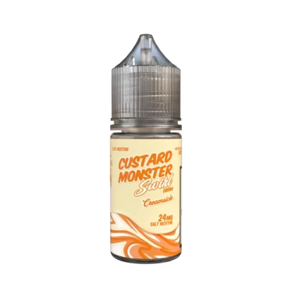 Custard Monster Swirl Edition Salt Nic Premium E-Liquid 30ml - Creamsicle / 24mg