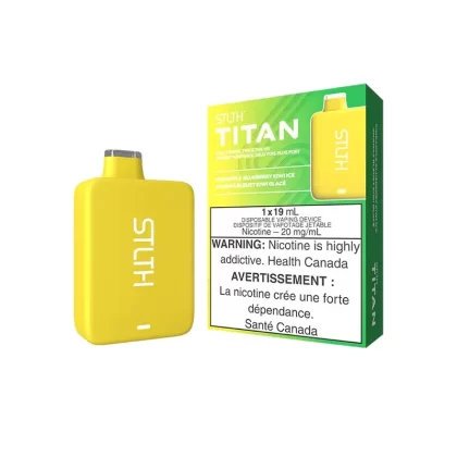 STLTH TITAN 10K – PINEAPPLE BLUEBERRY KIWI ICE