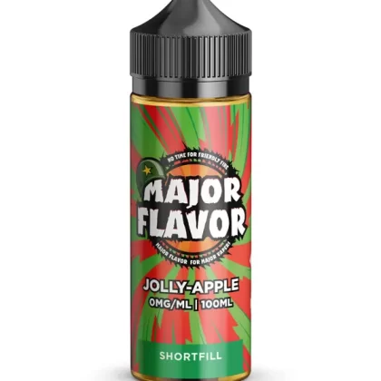 Major Flavor Jolly Apple 120ml E Liquid - 3mg - Vape Product