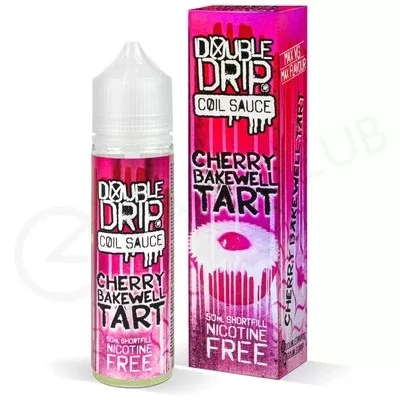 Cherry Bakewell Tart Shortfill E-Liquid by Double Drip 50ml