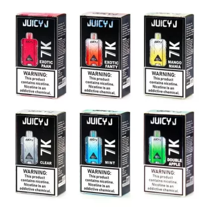 Juicy J Disposable Vape – 7000 Puffs – Grape Ice