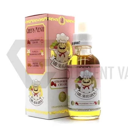 Strawberry Cream by Mr. Macaron – 60mL