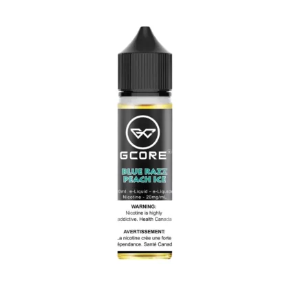 G-Core Salts - Blue Razz Peach ice - Vape Product, 60ML 10mg