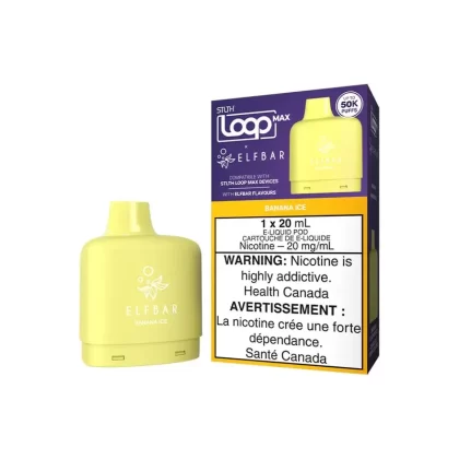 STLTH LOOP MAX X ELFBAR POD PACK – BANANA ICE - Eliquidsupply
