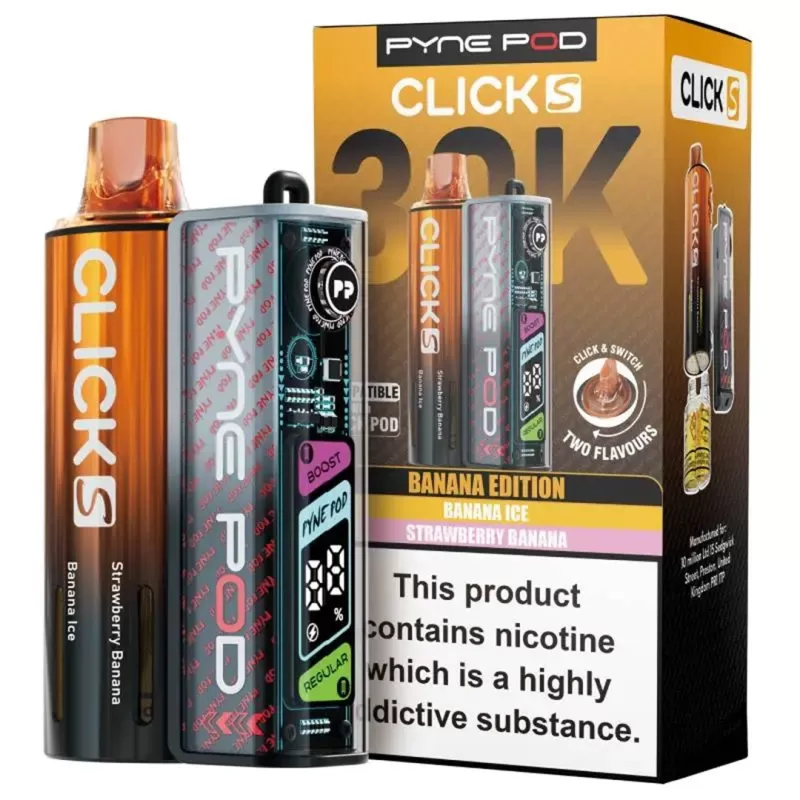 Pyne Pod Click S 30K Prefilled Vape Kit - Cherry Edition - Image 3