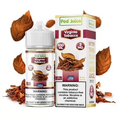 Virginia Tobacco by Pod Juice Series 100mL