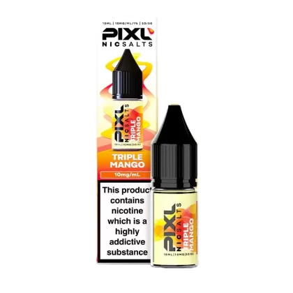 Pixl Triple Mango Nic Salt E-Liquid - 10 Pack