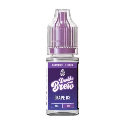 Grape Ice Nic Salt e-Liquid By Double Brew - Strength#5mg>10mg>20mg