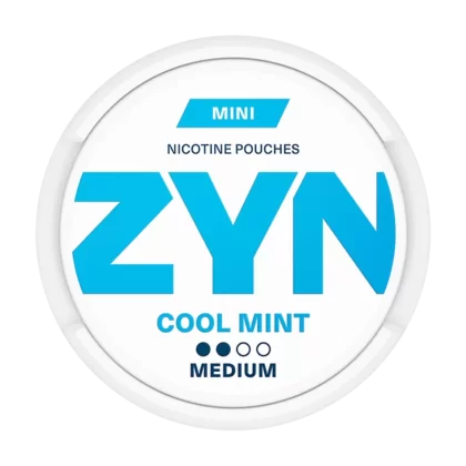 Cool Mint Mini ZYN Nicotine Pouches - X-Low 1.5mg - Ecigwizard