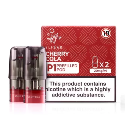 Elf Bar Mate P1 Cherry Cola Pods (2 Pack) - Nicotine Strength#20mg (628A75)