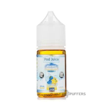 Pod Juice – Blue Razz Lemonade Freeze 30mL - Nicotine Strength#20mg>35mg>55mg