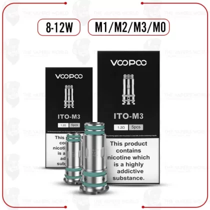 VooPoo ITO Replacement Coil – 5PK - Thevapersworld