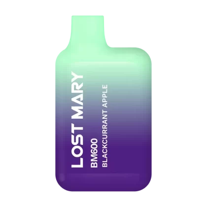 Lost Mary Blackcurrant Apple BM600 Vape – 600 Puffs of Fruity Bliss