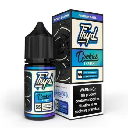 FRYD SALT Cookies & Cream Vape e-Liquid 30mL - Vape Product (F138C6)