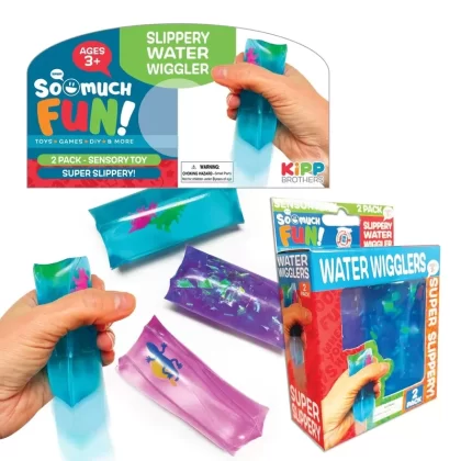 Squish and Squeeze Water Wiggler 2 Pack Set – 12 Pieces Per Pack 22979