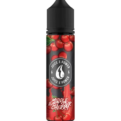 Juice"N"Power Middle Eastern Cherry 60ml E Liquid - 3mg