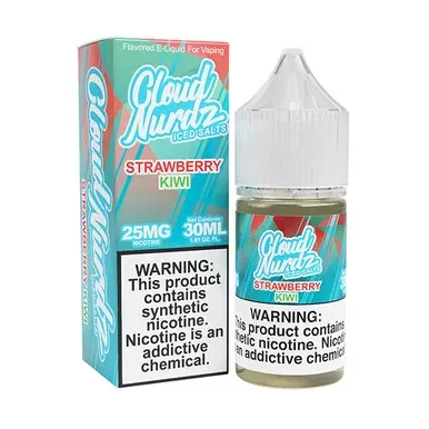 Strawberry Kiwi Iced By Cloud Nurdz TFN Salt Series 30mL