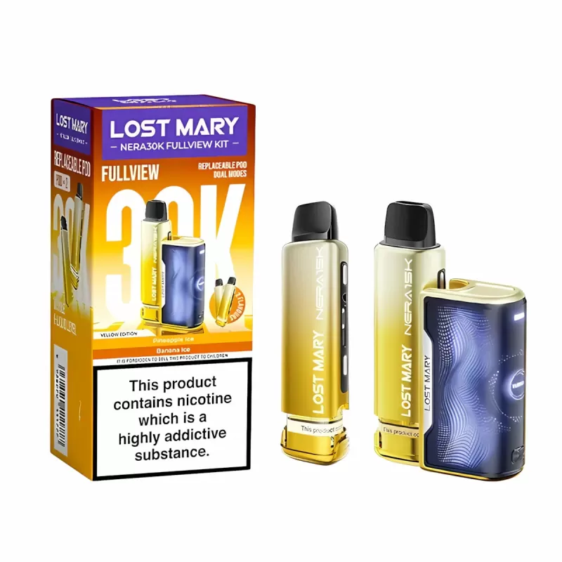 Lost Mary Nera 30K Fullview Pod Kit - Pineapple Ice - Image 2