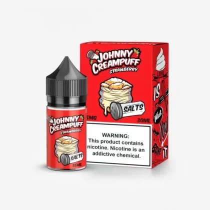 Strawberry SALT – Johnny Creampuff – 30mL Salt Nicotine Vape