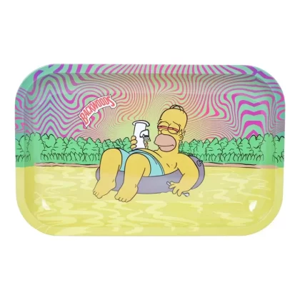 Large Homer Simpson Rolling Tray – 11in