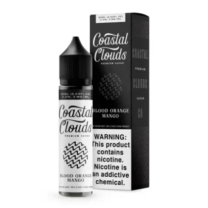 Coastal Clouds Blood Orange Mango Vape e-Liquid 60mL - Vape Product, Vape Product (CC75E1)