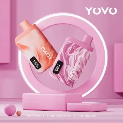 YOVO JB8000 Disposable Device - 8000 Puffs - Fuji Peach