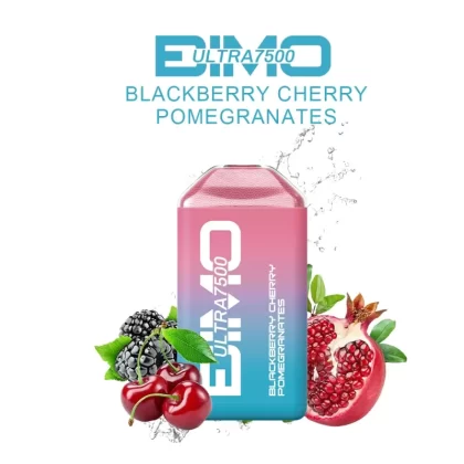 BIMO Ultra 7500 Puffs – Blackberry cherry pomegranate - Ozvapeone