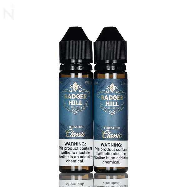 Badger Hill 120mL - Classic Tobacco - 3mg - Image 2