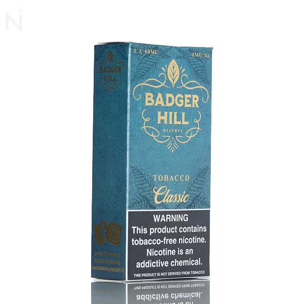 Badger Hill 120mL - Classic Tobacco - 3mg - Image 3