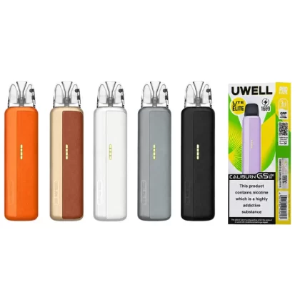 Uwell Caliburn G5 Lite SE Vape Kit - Gray Leather