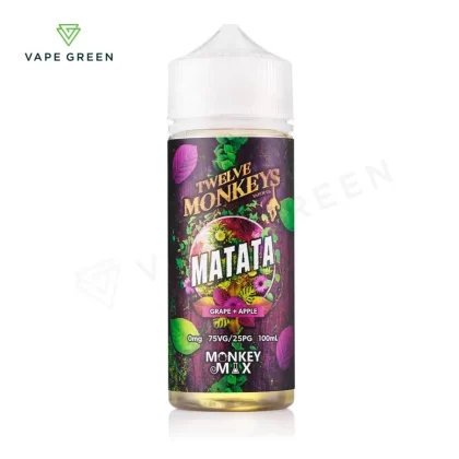 Matata Shortfill E-Liquid by Twelve Monkeys 100ml - Eliquidsupply