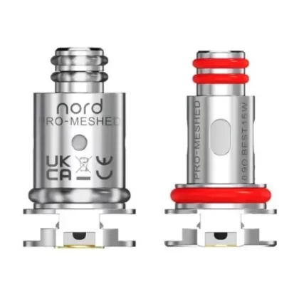 SMOK Nord Pro Replacement Coils - 0.6 Ohm Mesh DL, 0.9 Ohm Mesh MTL