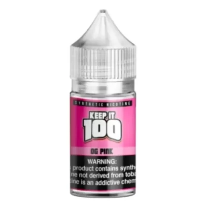 OG Pink Nicotine Salt by Keep It 100 - Size#30ml~Nicotine#30MG>50MG