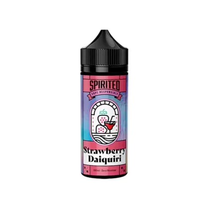 Fantasi Spirited Strawberry Daiquiri 100ml Shortfill E Liquid - Strength#0mg
