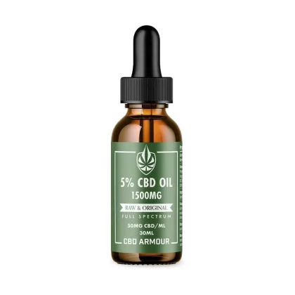 CBD Armour CBD Oil 5% – Raw & Original
