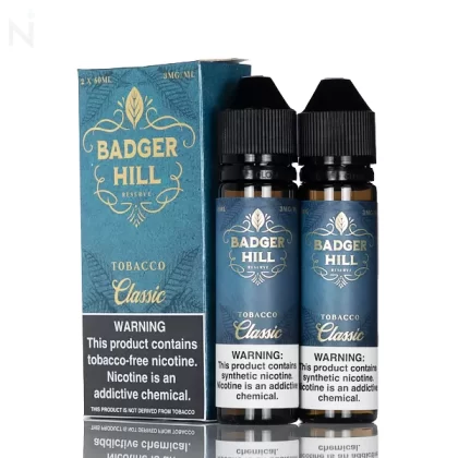 Badger Hill 120mL - Classic Tobacco - 6mg