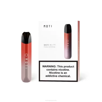 MOTI vape pods Australia – MOTI S Lite Premium Device Flame Red 6422T114