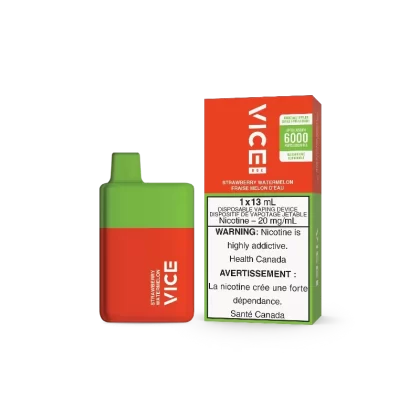 Vice Box Strawberry Watermelon Disposable Vape Rechargable (6000 Puff)