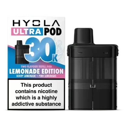 Hyola Ultra 30K Prefilled Replacement Pods Lemonade Edition - Ecigpremium