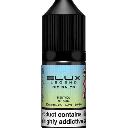Elux Legend Menthol Nic Salt Vape Juice - 20mg