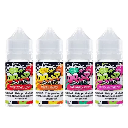 Drip Nicotine Salt - Size#30ml~Flavor#Arctic Watermelon>Kiberry Punch>Tangy Mangy>Twisted Apple~Nicotine#25MG>50MG