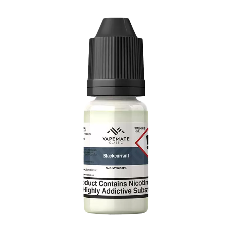 Vapemate Classic Blackcurrant 10ml - 50VG / 50PG / 3mg - Ecigwizard
