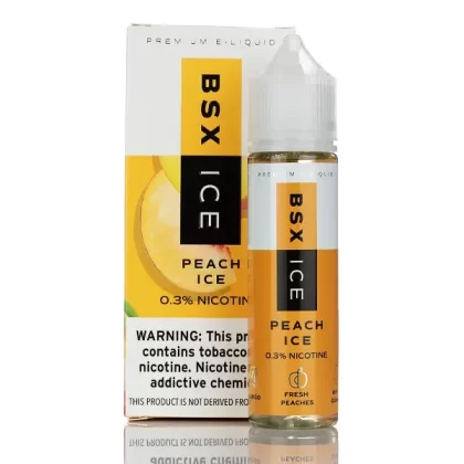 BSX Vapor E-liquid - Peach Ice - 60ml - 6mg
