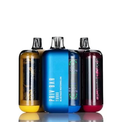 SMOK Priv Bar Turbo 15K 15000 Puffs Disposable Vape - 16mL - Raspberry Pomegranate