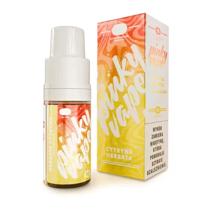 Liquid Pinky Vape 18mg 10ml Cytryna Herbata