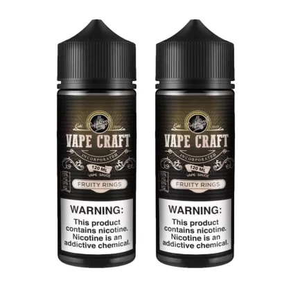 Vape Craft Fruity Rings 2 Bottle Bundle - 240mL (2x120mL); Vape Product, Vape Product (5A13F6)