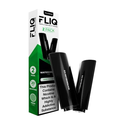 Watermelon Ice Avomi Fliq 4in1 Pods - 20mg - Vape Product (19B0B0)