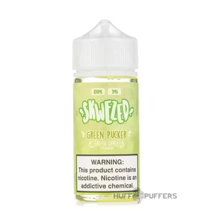 Skwezed – Green Apple (Green Pucker) 100mL - Nicotine Strength#0mg>3mg>6mg