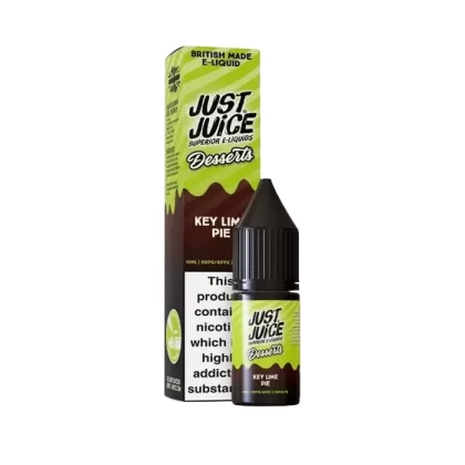 Key Lime Pie Nic Salt E-Liquid by Just Juice Desserts - 20 mg - High Strength
