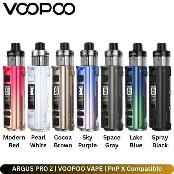 VooPoo Argus Pro 2 Pod Vape Kit Battery Built-in 3000mAh